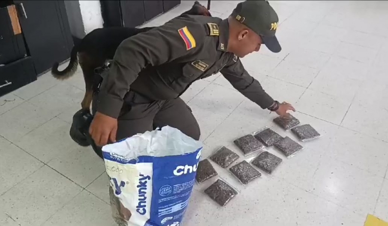 En El Espinal, se les cayó la encomienda con estupefacientes gracias a Polo