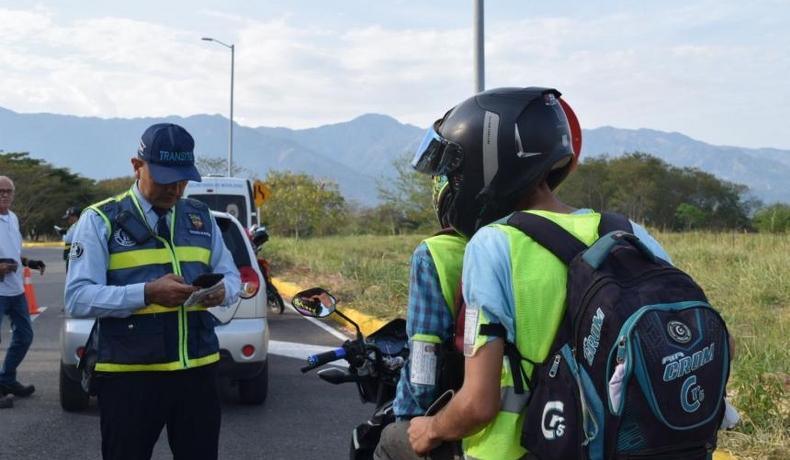 Agentes de tránsito impusieron más de 170 comparendos este fin de semana en Ibagué