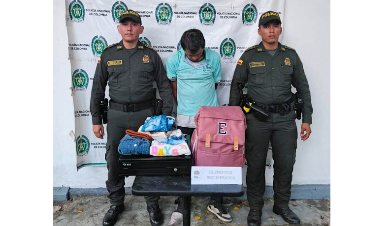 Detenido tras hurtar elementos y huir por el techo