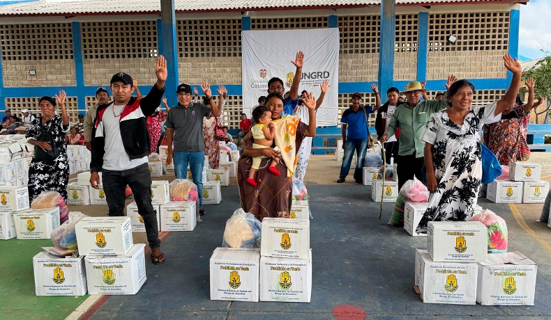Gobierno entregará 56 mil kits de asistencia humanitaria a 220 mil habitantes de La Guajira afectados por las lluvias