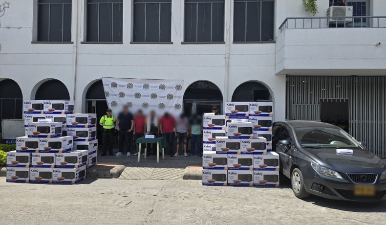 Capturadas seis personas por hurto, incautado un vehículo y recuperados bienes 