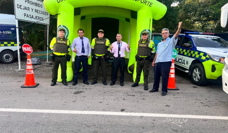 Durante la temporada vacacional de enero, la Policía Tolima garantizó la seguridad de los turistas nacionales y extranjeros