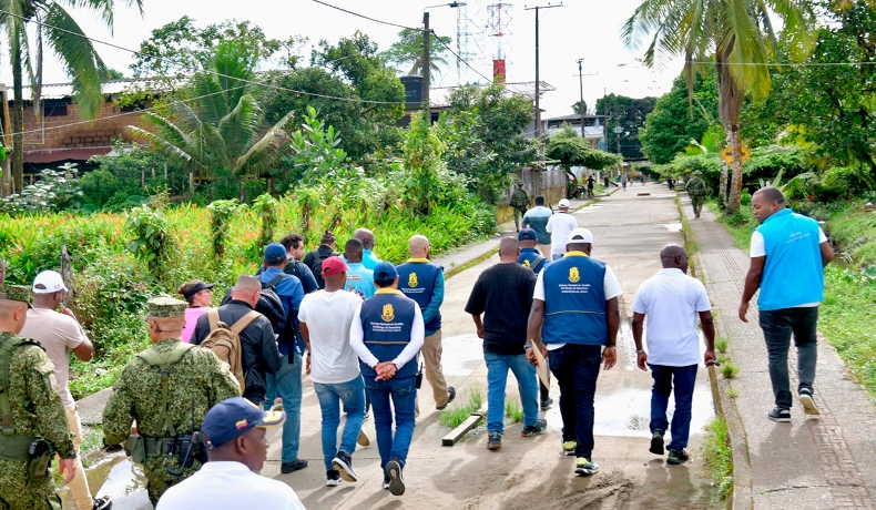Más de 37 mil familias en el Chocó afectadas por fuertes lluvias recibieron asistencia humanitaria