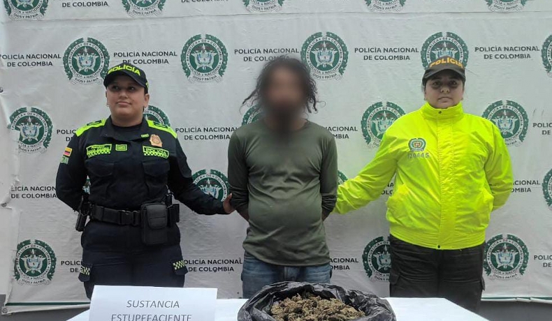 En Rovira, capturado un sujeto con alucinógenos