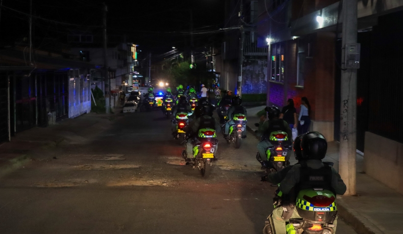 10 personas capturadas, un arma de fuego y 291 armas blancas incautadas dejaron operativos en Ibagué