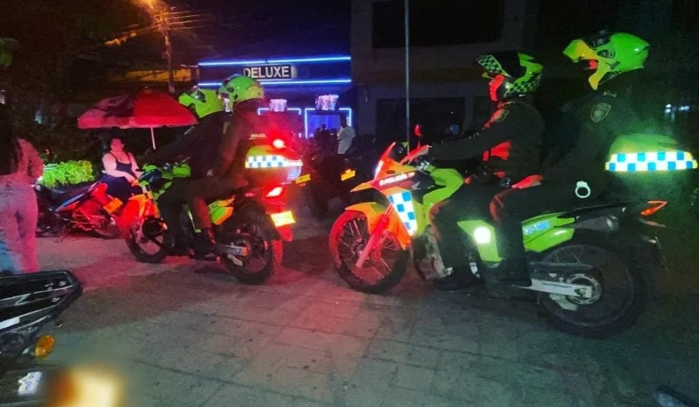 28 capturados, 4 armas de fuego y 2 armas traumáticas incautadas, 2 motocicletas recuperas, algunos resultados del fin de semana