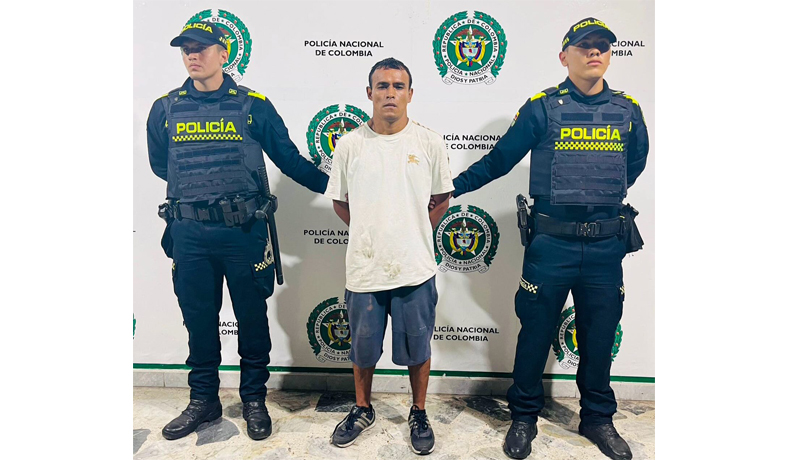 Alias Katam fue capturado por hurto calificado en Ibagué