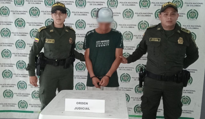 Por hurto calificado y agravado fue capturado en El Espinal Jonatan