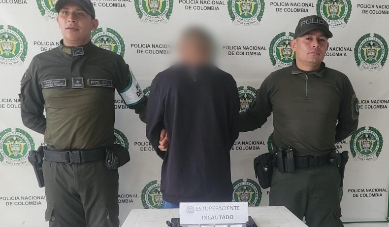 En el Líbano, Carabineros logró la captura de un sujeto y la incautación de alucinógenos