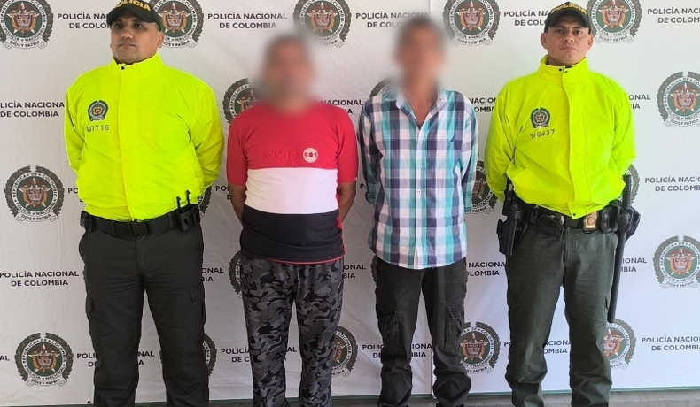 Se entregaron de manera voluntaria dos sujetos requeridos por autoridades de la capital tolimense