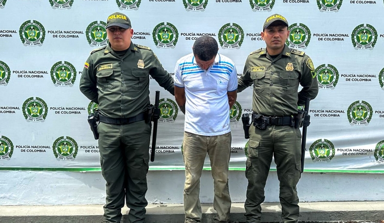 Capturado por el delito de porte ilegal de armas de fuego