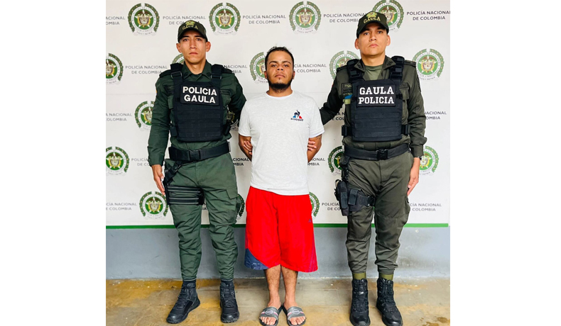 Alias El Rolo fue capturado en flagrancia por extorsión