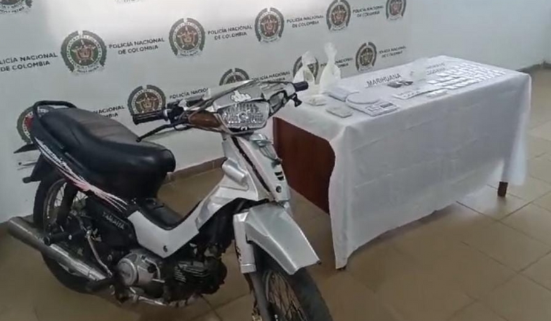 En Honda, capturado un sujeto, aprehendido un menor, inmovilizada una motocicleta e incautados estupefacientes