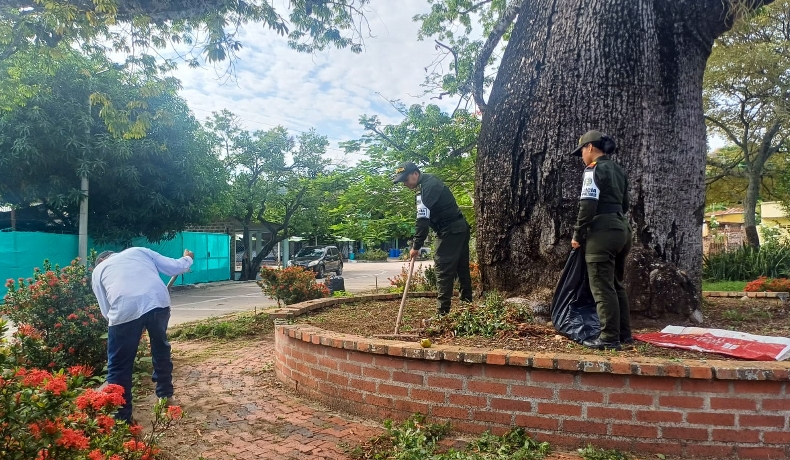 Jornada de embellecimiento en el municipio de Piedras