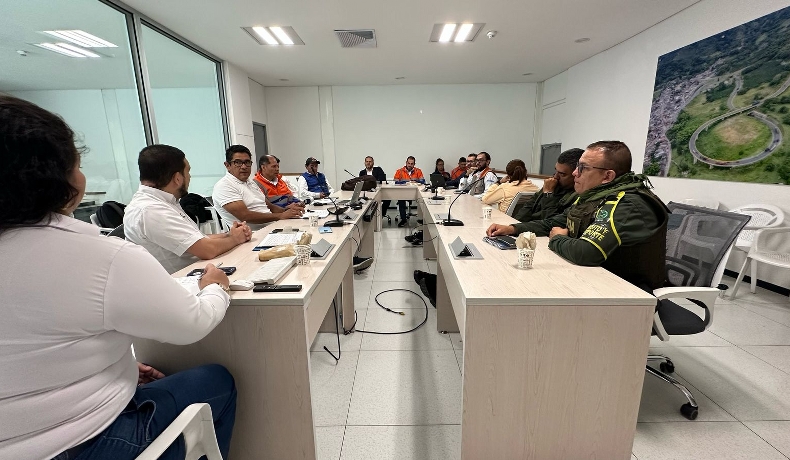 Se realizó el comité departamental de seguridad vial en el corredor Cajamarca – La Línea