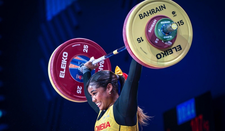 Valeria Rivas Mosquera, la pesista de clase mundial que ahora competirá por el Tolima