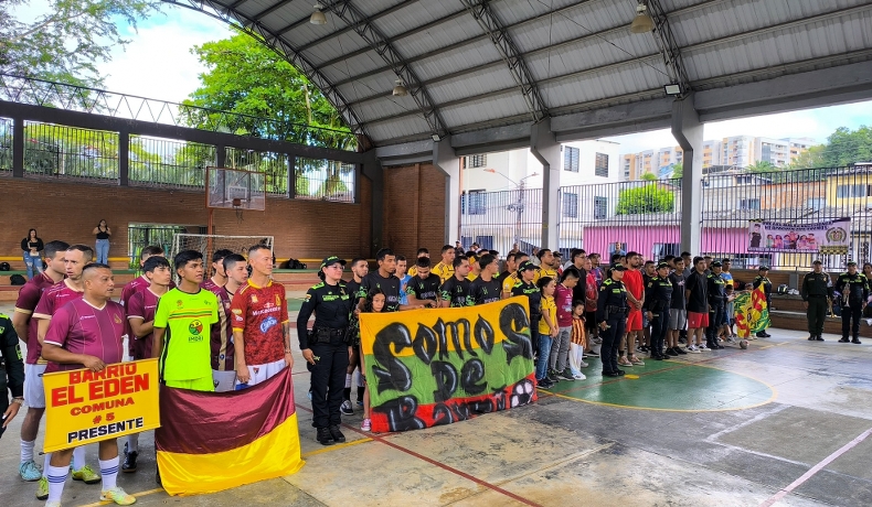 La Policía Metropolitana de Ibagué, lanza el Torneo por una Vida Sana para fomentar la convivencia
