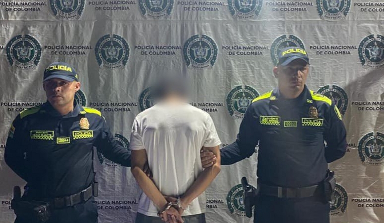 En Rovira se logró la captura de un sujeto, la incautación de un arma y munición