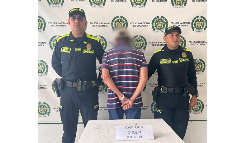 En el Líbano se logró la captura de un sujeto requerido por violencia intrafamiliar