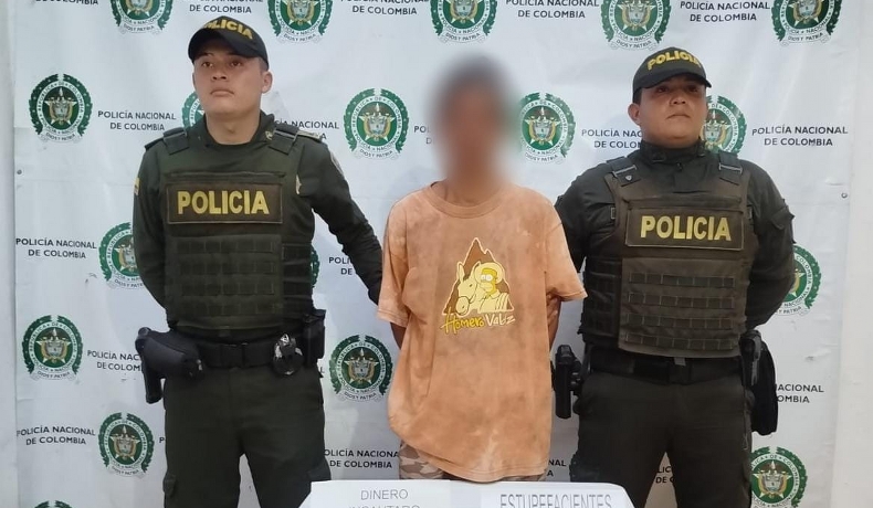 En Fresno se logró la captura de un sujeto y la incautación de estupefacientes