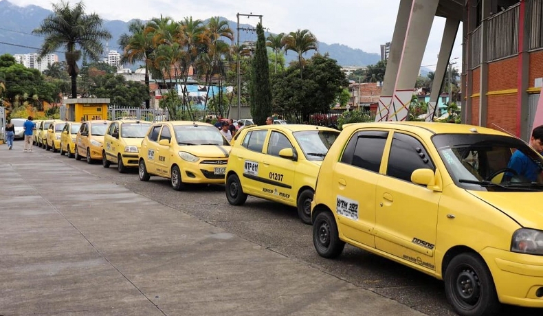 Taxistas de Ibagué cuentan con botón de pánico