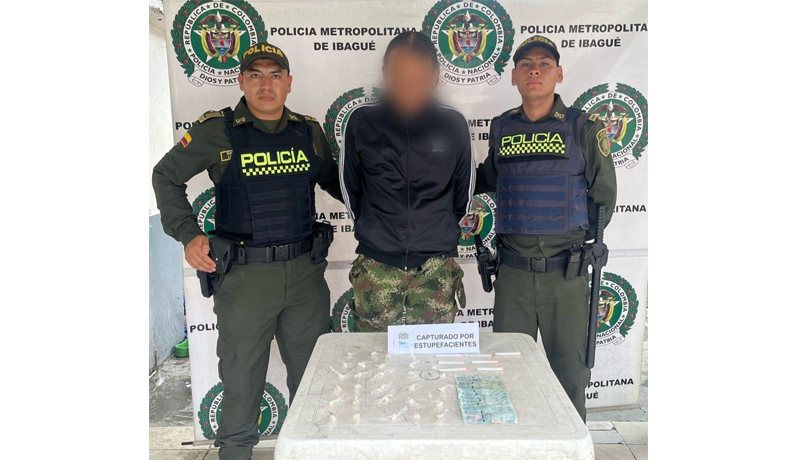 Alias Chapulín fue capturado en La Chuquía por tráfico de estupefacientes