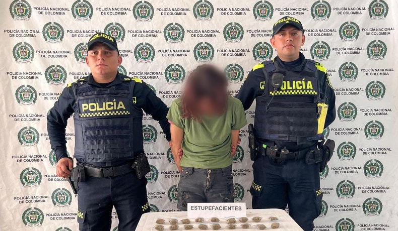 En El Espinal se logró la captura de una mujer y la incautación de estupefacientes