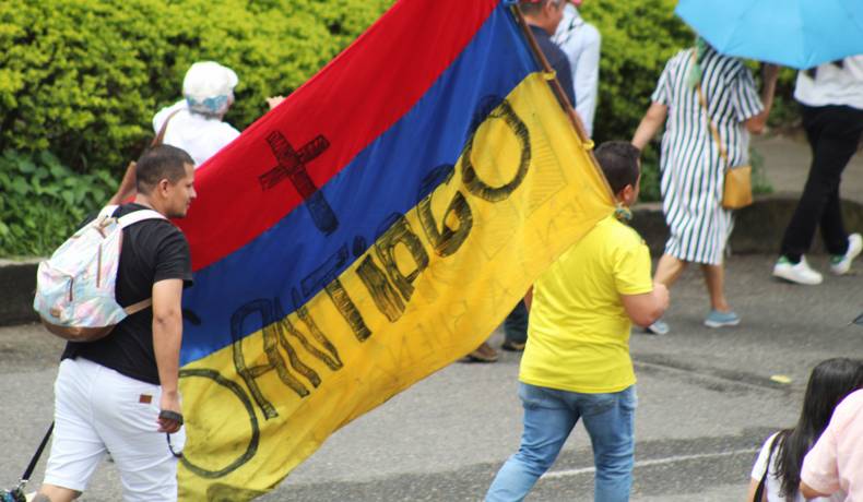 Marcha del 1 de mayo en Ibagué