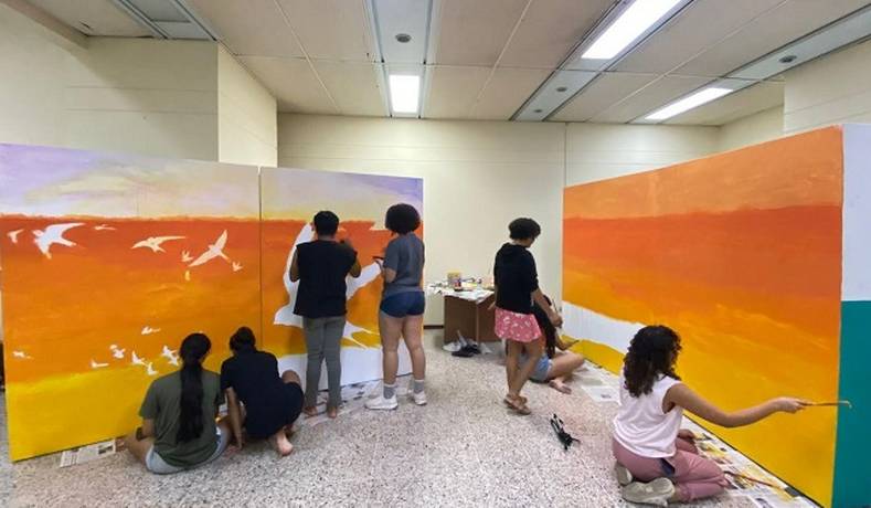 Hoy viernes Taller de creación artística: El verano de las golondrinas