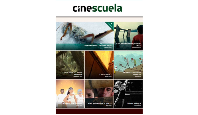 Hoy 6 de mayo continúa el taller Cinescuela como recurso pedagógico en la Biblioteca Darío Echandía