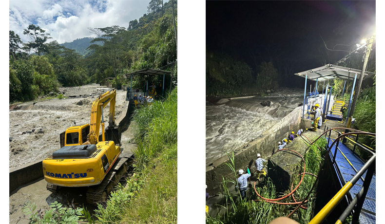 Se reestablece paulatinamente suministro de agua en Ibagué. 