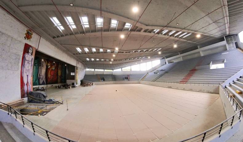Obras del Coliseo Menor de Ibagué tienen avance del 70 % 