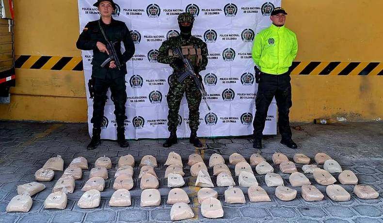 Incautados 53,5 kilos de heroína, el mayor cargamento en los últimos dos años