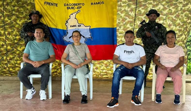 Disidencias FARC liberan a cuatro personas que tenían secuestradas 