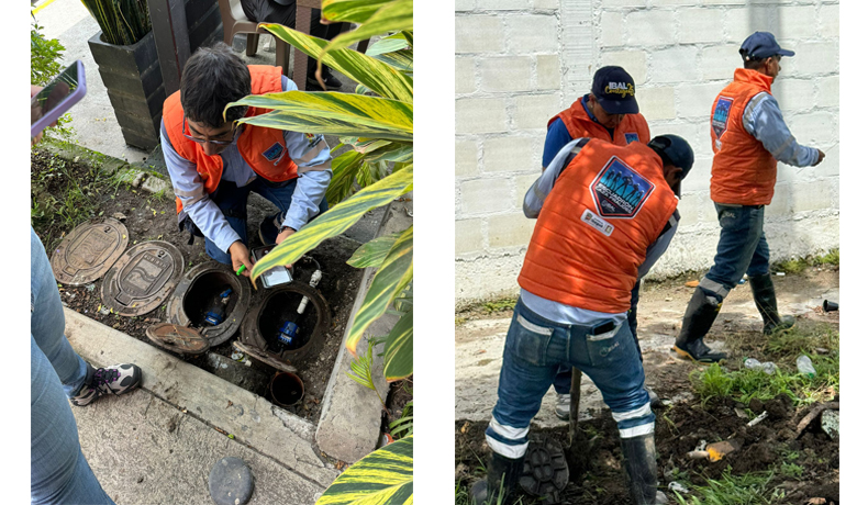 Operativos contra conexiones fraudulentas en la red de acueducto en Ibagué