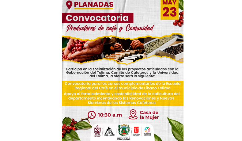 Planadas se consolida como el mayor productor de café en el Tolima