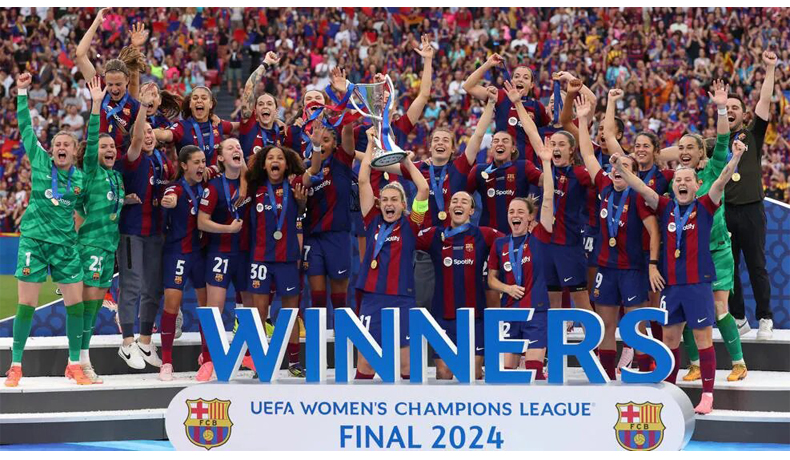 Barcelona campeón de la Champions Femenina 2024
