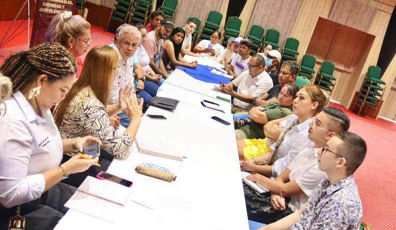 Comunidades sexualmente diversas y LGTBIQ+ acudieron a mesa de diálogo con la Gobernación del Tolima