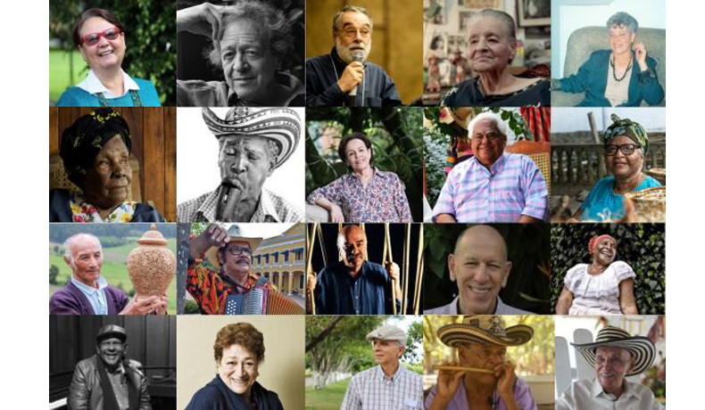 70 representantes de las artes y las culturas recibieron reconocimiento por su legado y sus aportes al país