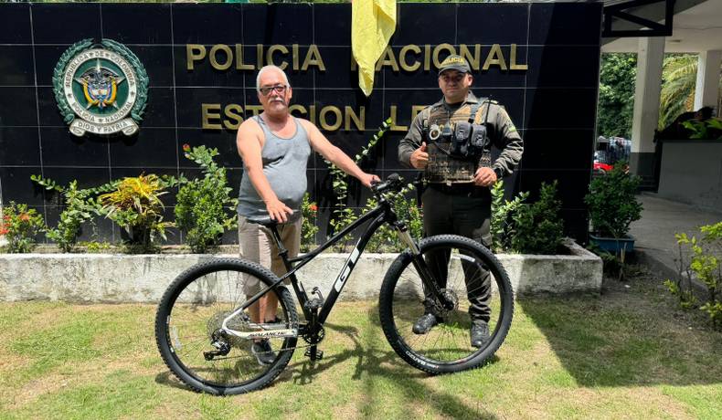 Se recuperó y devolvió a su propietario la bicicleta hurtada en Lérida