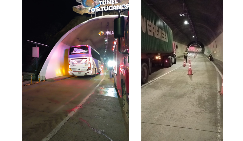 Tránsito del Tolima anuncia paso restringido y controlado en la Vía Cajamarca-Alto de La Línea
