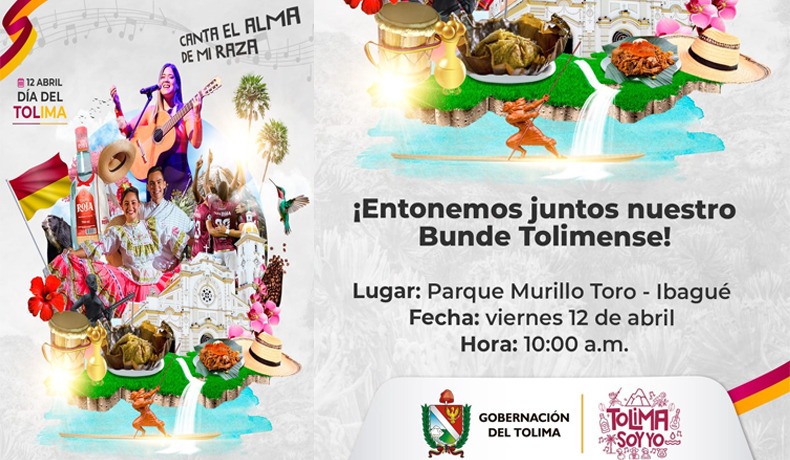 Agenda artística y cultural para celebrar los 163 años de historia del Tolima