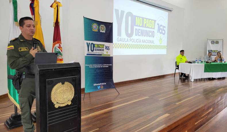 Segundo encuentro antiextorsión en el Panóptico de Ibagué.