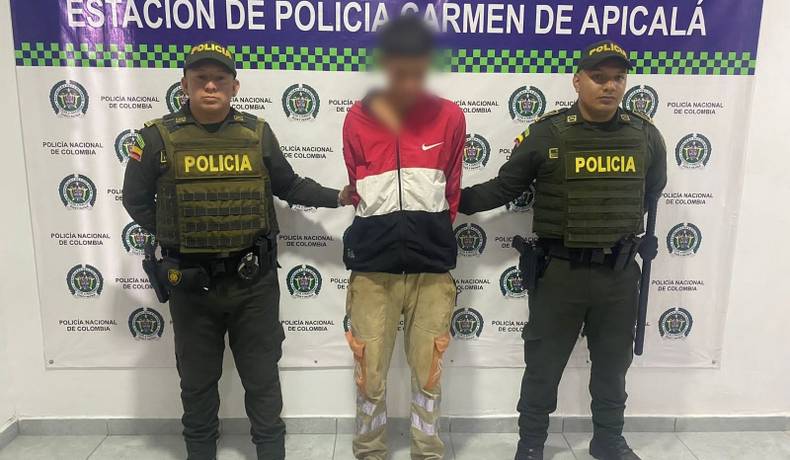 En Carmen de Apicalá capturado hombre requerido por autoridades de Facatativa