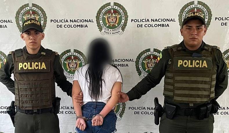 María fue capturada en Melgar 