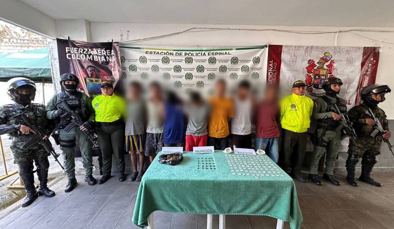 La SIJIN desarticuló a Los Galleros en El Espinal 