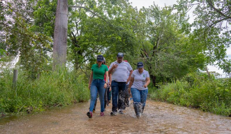 Gobernación del Tolima refuerza atención a zonas afectadas por lluvias en Flandes