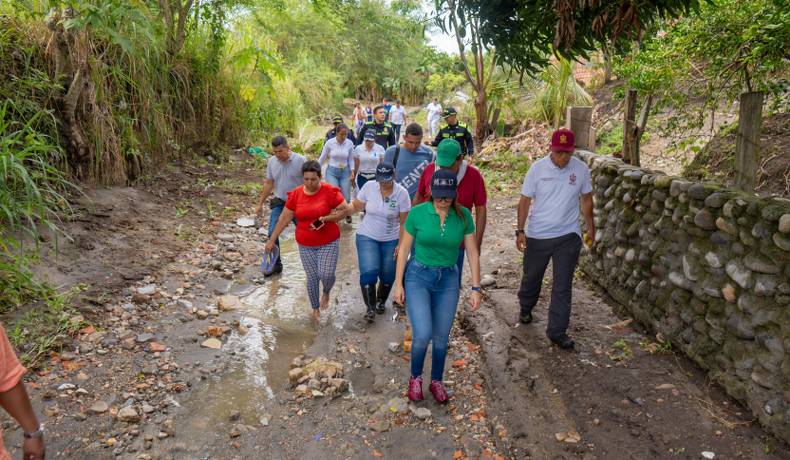 Gobernación del Tolima refuerza atención a zonas afectadas por lluvias en Flandes