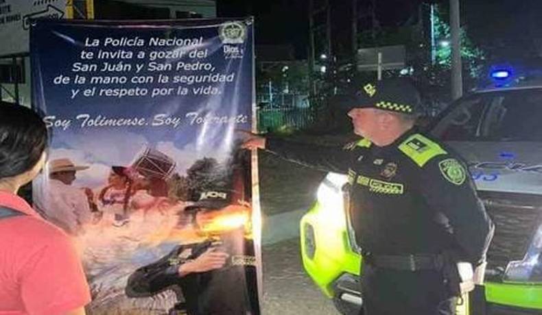 Campaña Soy Tolimense Soy Tolerante Policía Tolima