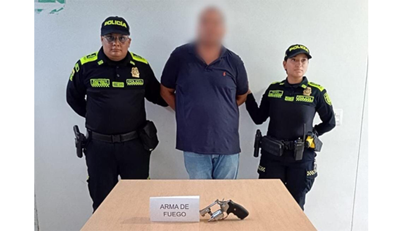 En la vereda Sinaí de Suarez, capturado un sujeto por porte ilegal de armas